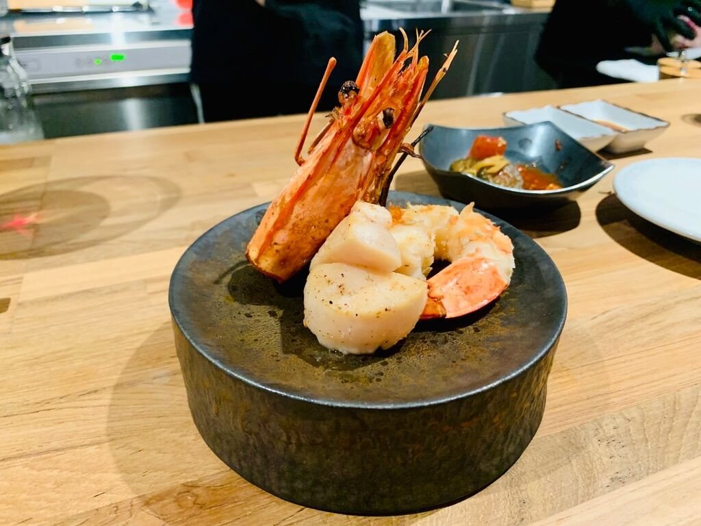 大安區牛逼GyuB Yakiniku 牛B焼肉 ギュービー焼肉 和牛燒肉專門店 牡丹蝦 大安區牛逼GyuB Yakiniku 牛B焼肉 ギュービー焼肉 和牛燒肉專門店 牡丹蝦