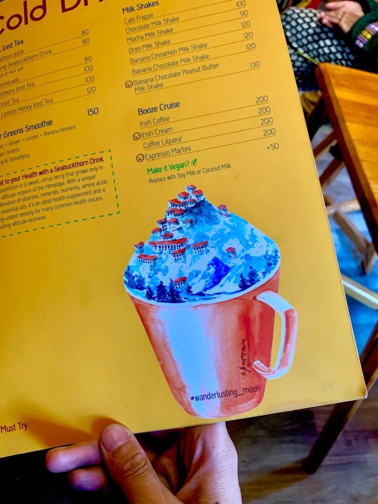 斯碧提山谷 Spiti valley 卡薩 Kaza Sol cafe 斯碧提山谷 Spiti valley 卡薩 Kaza Sol cafe