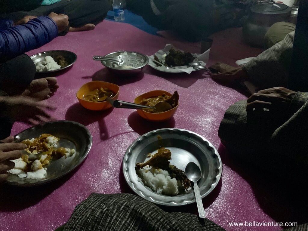 印度India 北北印 North India 喀什米爾 Kashmir 大湖健行 trekking 晚餐 印度India 北北印 North India 喀什米爾 Kashmir 大湖健行 trekking 晚餐