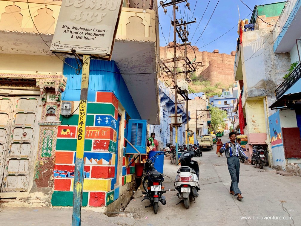 焦特普爾 Jodhpur 藍色城市 Blue city 街道 street view 焦特普爾 Jodhpur 藍色城市 Blue city 街道 street view