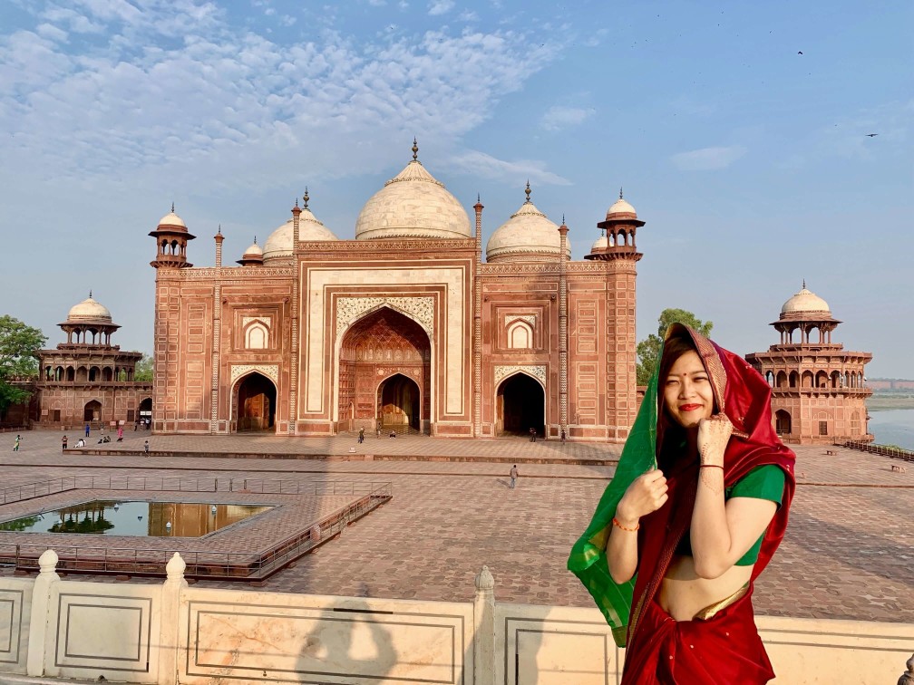 印度india 阿格拉 Agra 泰姬瑪哈陵 Taj Mahal 紗麗 Saree 印度india 阿格拉 Agra 泰姬瑪哈陵 Taj Mahal 紗麗 Saree