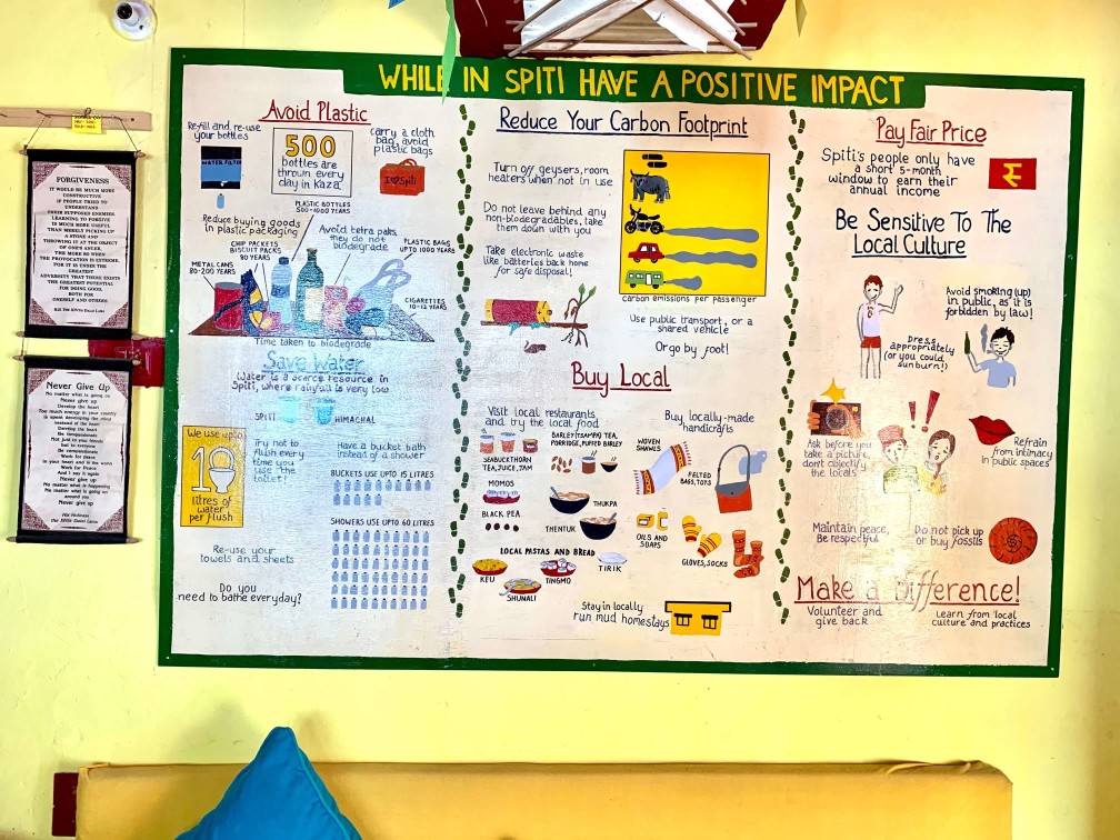斯碧提山谷 Spiti valley 卡薩 Kaza Sol cafe 斯碧提山谷 Spiti valley 卡薩 Kaza Sol cafe