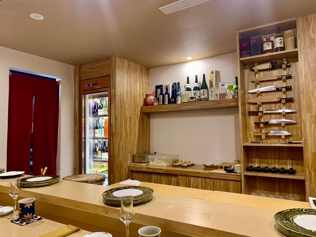 台北東區 江戶前壽司 鮨 純粹板前 店內還舊 台北東區 江戶前壽司 鮨 純粹板前 店內還舊