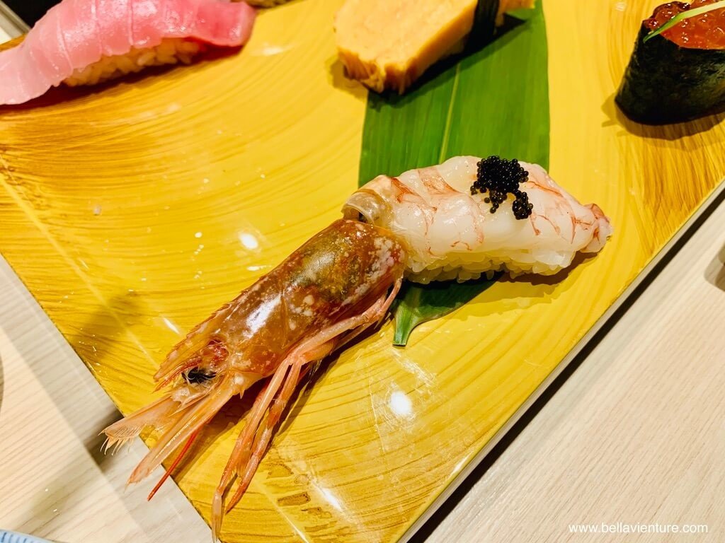 台北 大安區 壽司 迴轉壽司 美登利壽司 天使紅蝦 台北 大安區 壽司 迴轉壽司 美登利壽司 天使紅蝦