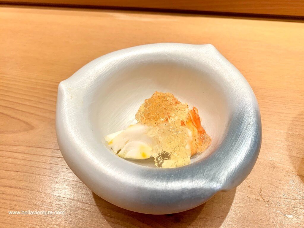 初魚 鮨 晶華酒店 Regent Taipei 明蝦 蘋果醋 初魚 鮨 晶華酒店 Regent Taipei 明蝦 蘋果醋