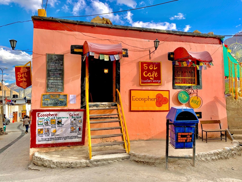 斯碧提山谷 Spiti valley 卡薩 Kaza Sol cafe 斯碧提山谷 Spiti valley 卡薩 Kaza Sol cafe