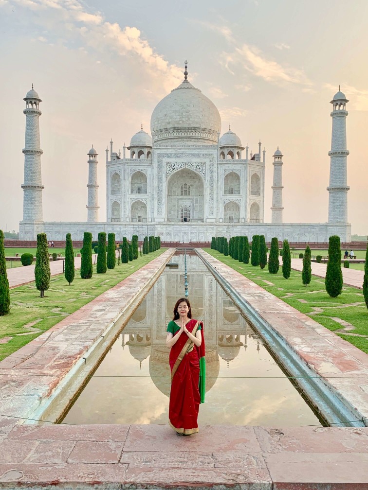 印度india 阿格拉 Agra 泰姬瑪哈陵 Taj Mahal 紗麗 Saree 印度india 阿格拉 Agra 泰姬瑪哈陵 Taj Mahal 紗麗 Saree