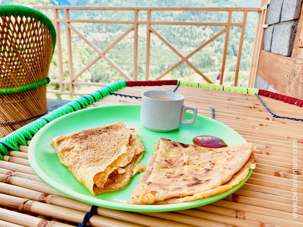印度India 馬納利 Manali 瓦希什特 Vashisht 民宿早餐 印度India 馬納利 Manali 瓦希什特 Vashisht 民宿早餐