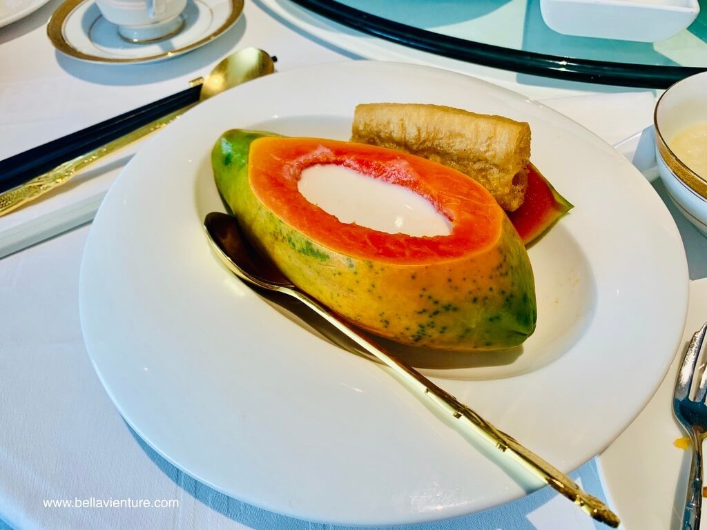 國賓飯店 川菜 國賓川菜廳 杏汁木瓜 國賓飯店 川菜 國賓川菜廳 杏汁木瓜