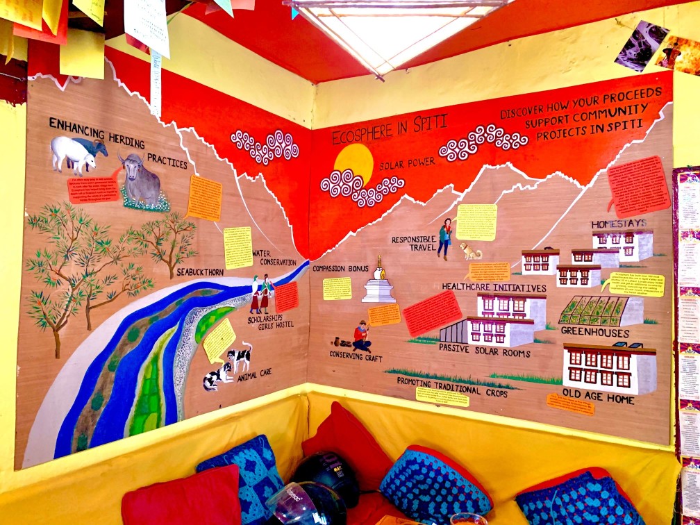 斯碧提山谷 Spiti valley 卡薩 Kaza Sol cafe 斯碧提山谷 Spiti valley 卡薩 Kaza Sol cafe