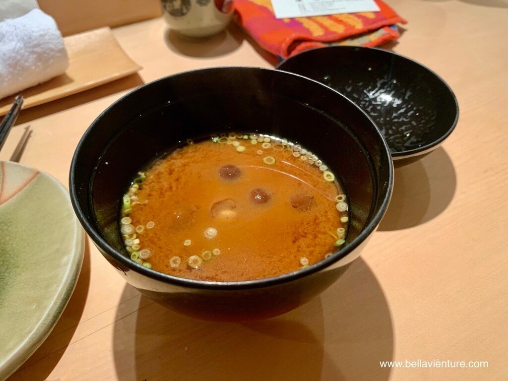 中山區 米其林一星 明壽司 赤味噌湯 中山區 米其林一星 明壽司 赤味噌湯
