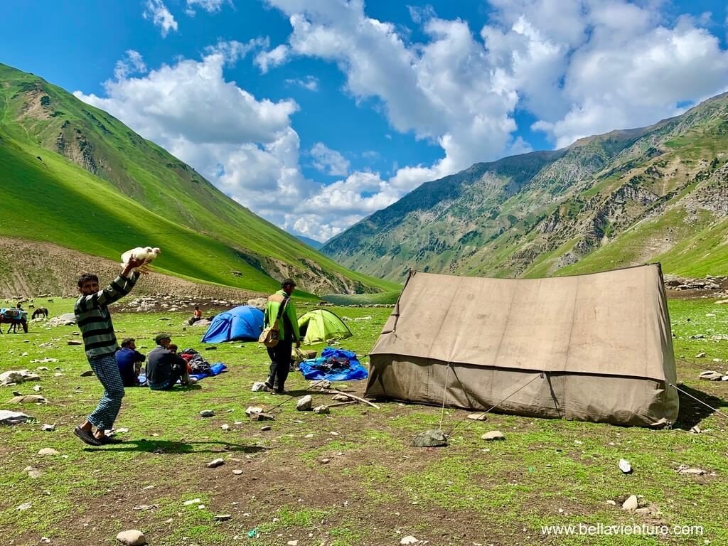 印度India 北北印 North India 喀什米爾 Kashmir 大湖健行 trekking 帳篷 雞 印度India 北北印 North India 喀什米爾 Kashmir 大湖健行 trekking 帳篷 雞