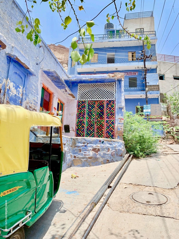 焦特普爾 Jodhpur 藍色城市 Blue city 街景 street view 焦特普爾 Jodhpur 藍色城市 Blue city 街景 street view