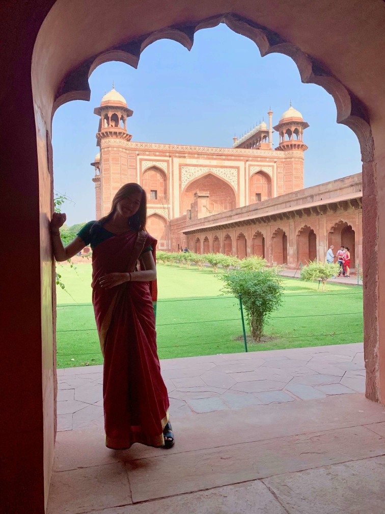 印度india 阿格拉 Agra 泰姬瑪哈陵 Taj Mahal 紗麗 Saree 印度india 阿格拉 Agra 泰姬瑪哈陵 Taj Mahal 紗麗 Saree
