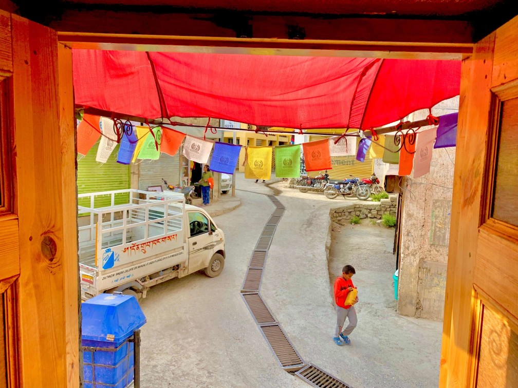 斯碧提山谷 Spiti valley 卡薩 Kaza Sol cafe 斯碧提山谷 Spiti valley 卡薩 Kaza Sol cafe