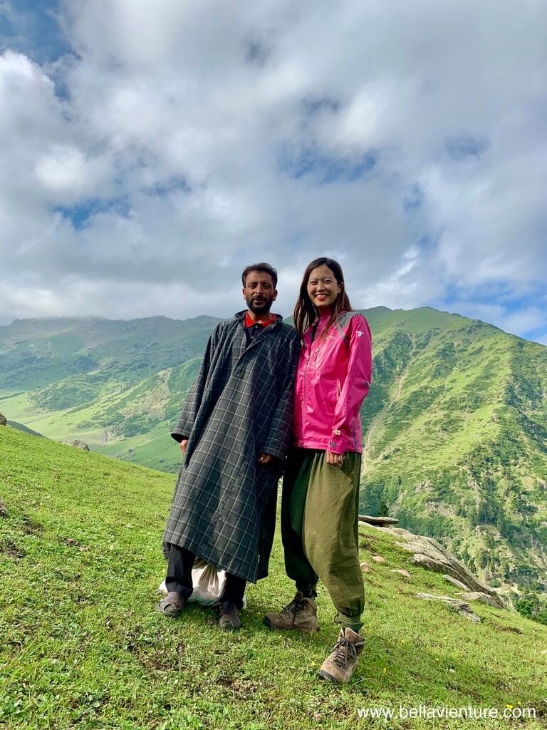 印度 india 喀什米爾 kashmir 大湖健行big lake treakking 與馬夫的合照 印度 india 喀什米爾 kashmir 大湖健行big lake treakking 與馬夫的合照
