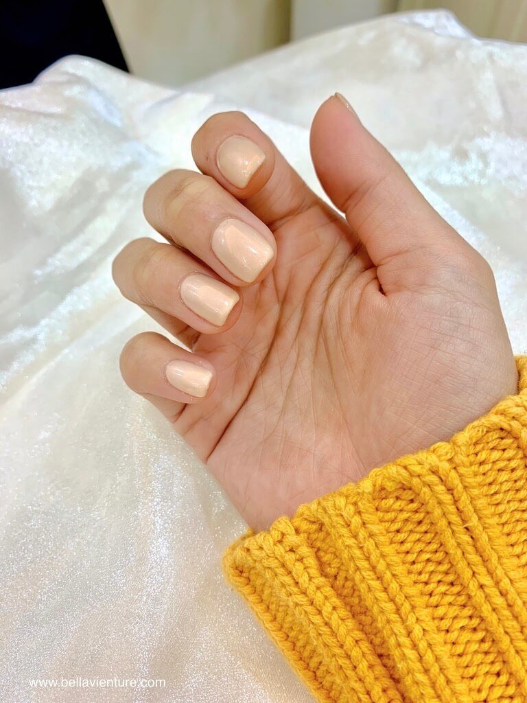 凱婷karens指甲莊園 素色凝膠指甲 裸色香檳 手部美甲 凱婷karens指甲莊園 素色凝膠指甲 裸色香檳 手部美甲