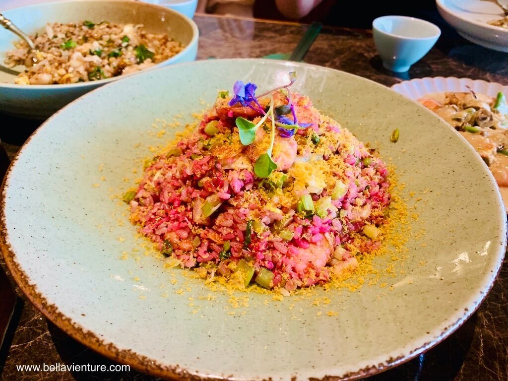 微風信義 心潮飯店 炒飯.烏魚子鮮蝦炒飯Shrimp fried rice with mullet roe 微風信義 心潮飯店 炒飯.烏魚子鮮蝦炒飯Shrimp fried rice with mullet roe
