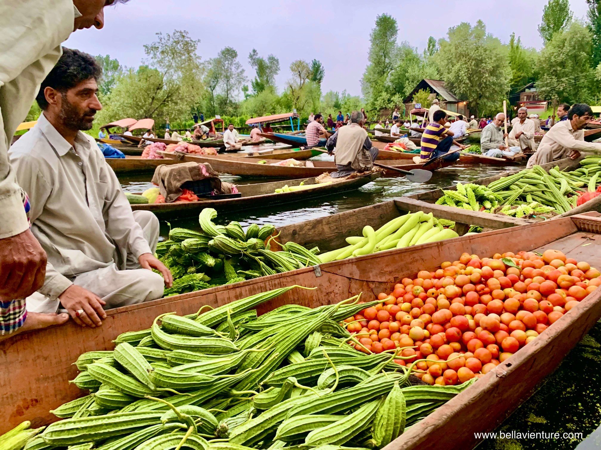 北北印 印度 India 喀什米爾 Kashmir 水上市集 Floating market 蔬果 北北印 印度 India 喀什米爾 Kashmir 水上市集 Floating market 蔬果