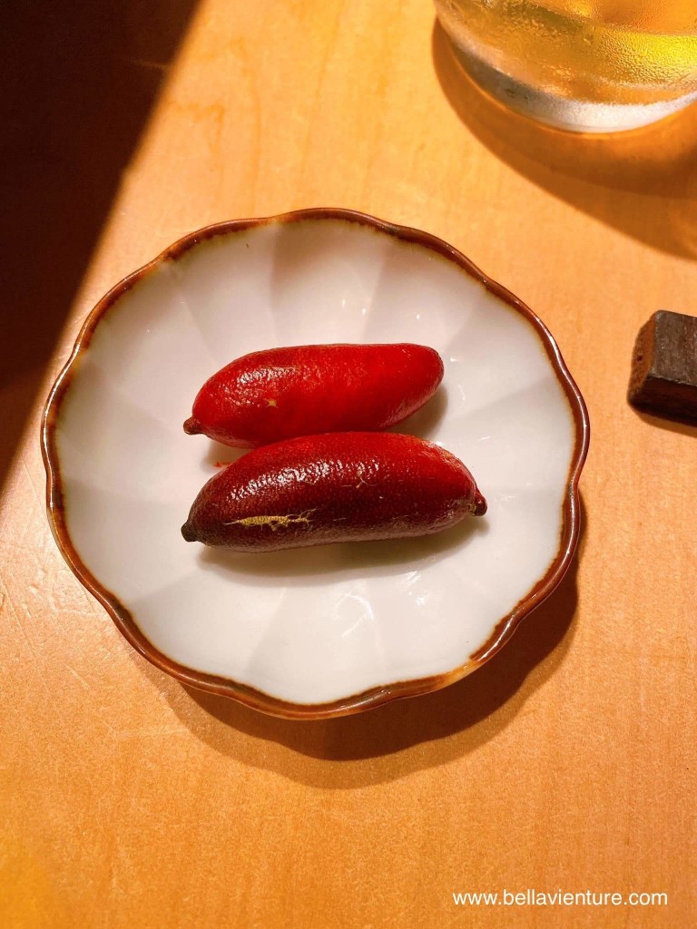 彧割烹 日式料理 中正區 水梨 果菜界魚子醬 彧割烹 日式料理 中正區 水梨 果菜界魚子醬