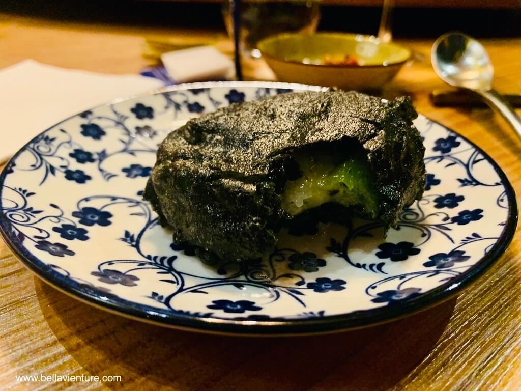 大安區 東區 法租界餐酒館 L.C.Francaise 竹炭 有機絲瓜 洲南霜鹽 大安區 東區 法租界餐酒館 L.C.Francaise 竹炭 有機絲瓜 洲南霜鹽