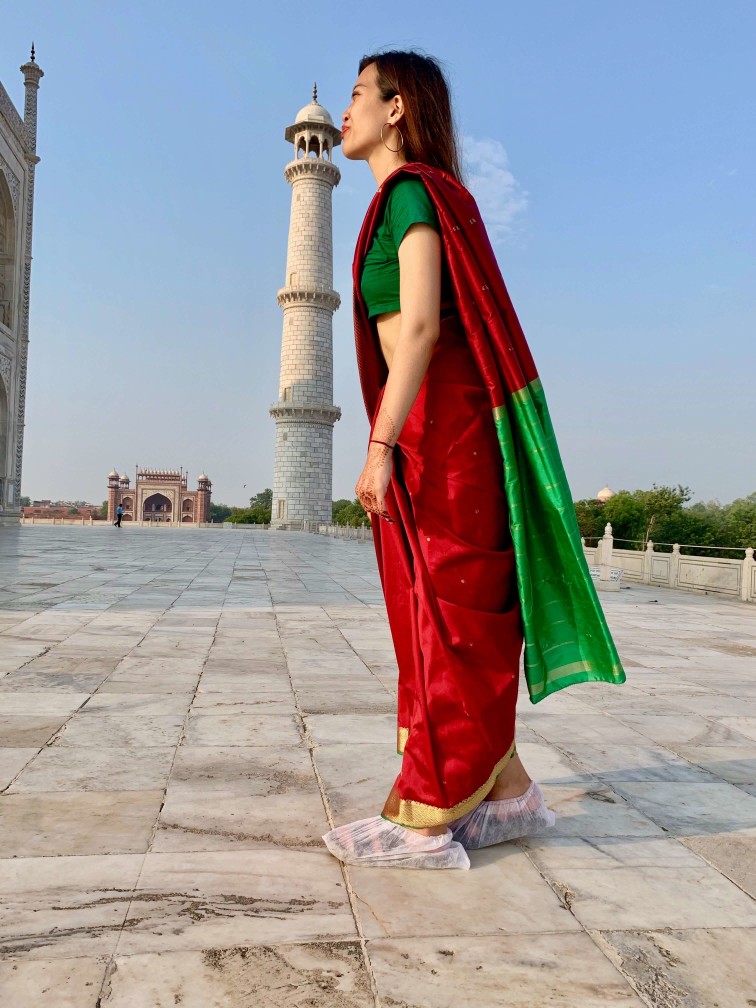 印度india 阿格拉 Agra 泰姬瑪哈陵 Taj Mahal 紗麗 Saree 印度india 阿格拉 Agra 泰姬瑪哈陵 Taj Mahal 紗麗 Saree