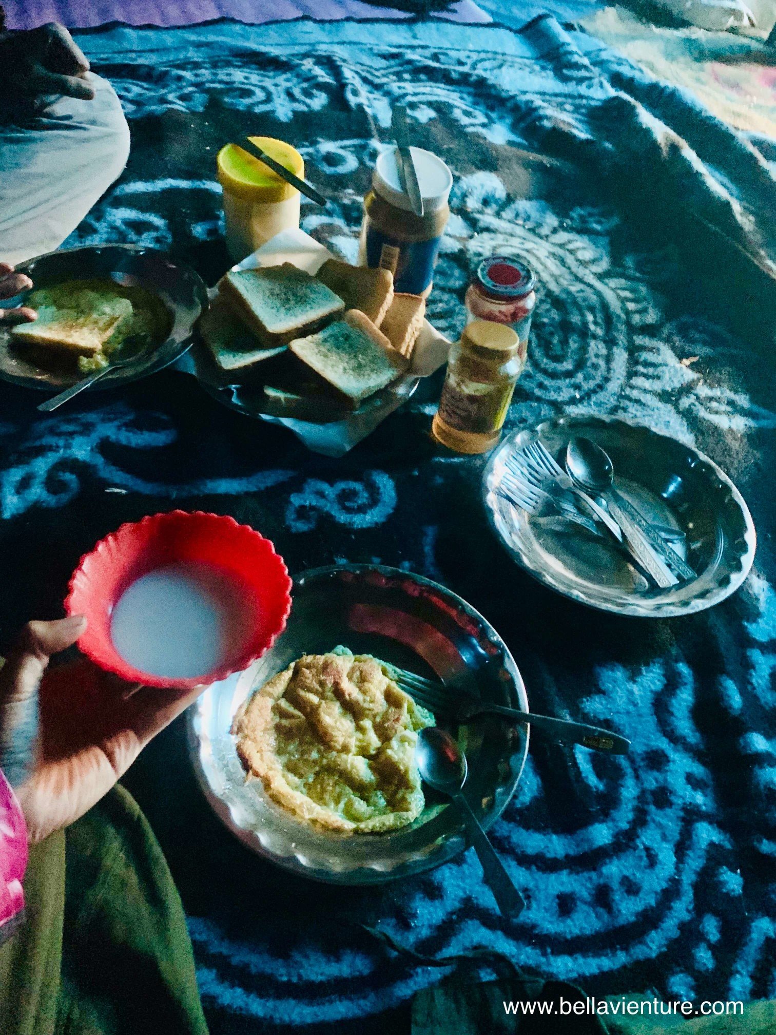 印度India 北北印North Inida 喀什米爾Kashmir 健行Trekking 早餐 印度India 北北印North Inida 喀什米爾Kashmir 健行Trekking 早餐
