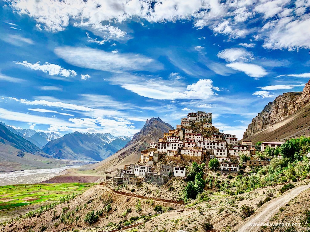 印度 India 北印度North india 喜馬拉雅 Himalayas 斯碧提山谷 Spiti valley 卡薩 Kaza Key Monastery 修道院