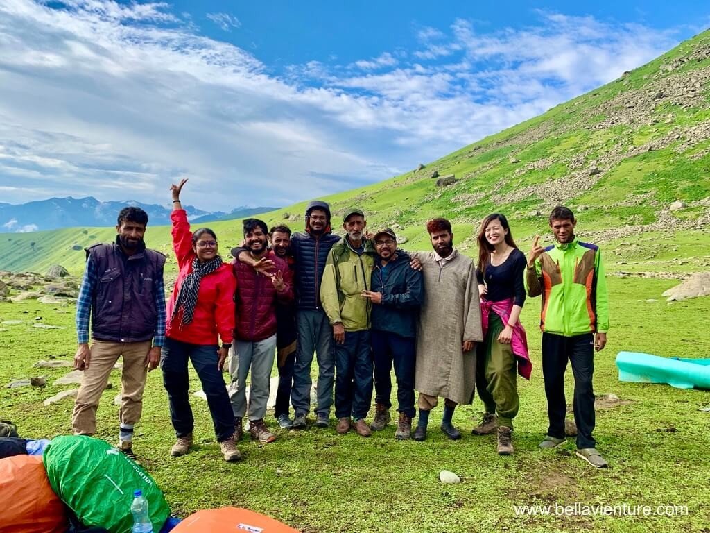 印度 India 喀什米爾 Kashmir 大湖健行 Great lake trekking 大合照