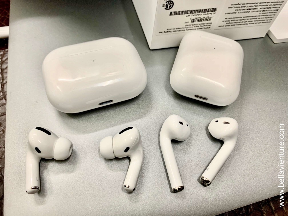 蘋果耳機 藍牙耳機 無線耳機 Airpod Pro 開箱 Airpod 比較